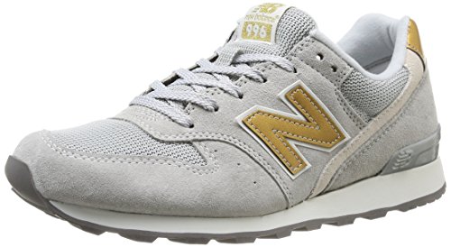 new balance grise et or